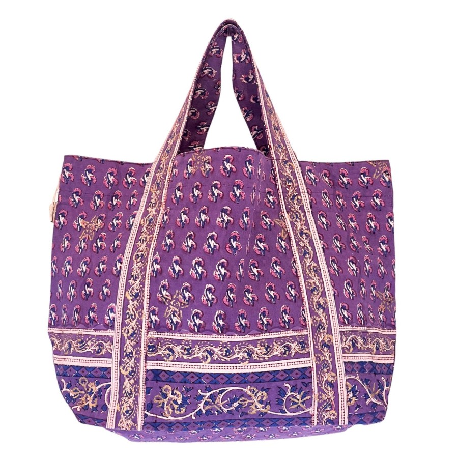 Accessories Bell by Alicia bell | Purple Medium Beach Bag