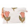 Accessories Bell by Alicia bell | Small Zipper Pouch With Embroidery