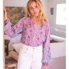 Womens Bell by Alicia bell | Pink Callie Blouse