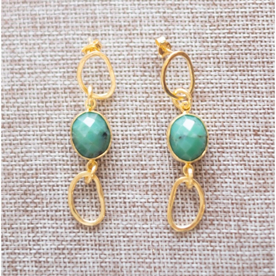 Accessories Bell by Alicia bell | Emerald Earrings