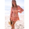 Womens Bell by Alicia bell | Peach Camilla Mini Dress