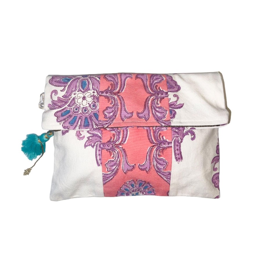 Accessories Bell by Alicia bell | Fold Over Cross Zipper Pouch