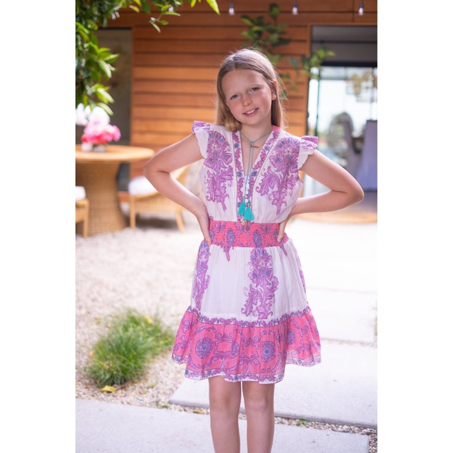 Kids Bell by Alicia bell | Flower Annabelle Mini Dress