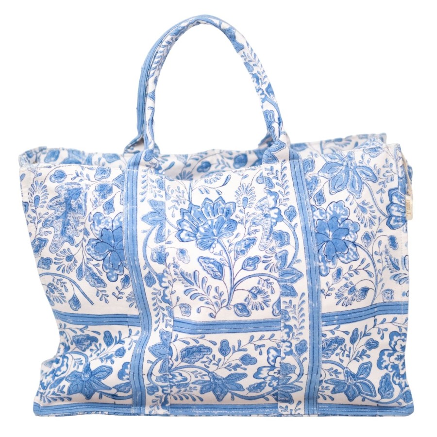 Accessories Bell by Alicia bell | Canvas Tote With Zipper