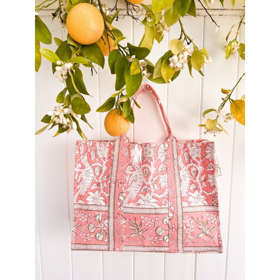 Accessories Bell by Alicia bell | Peach Canvas Tote