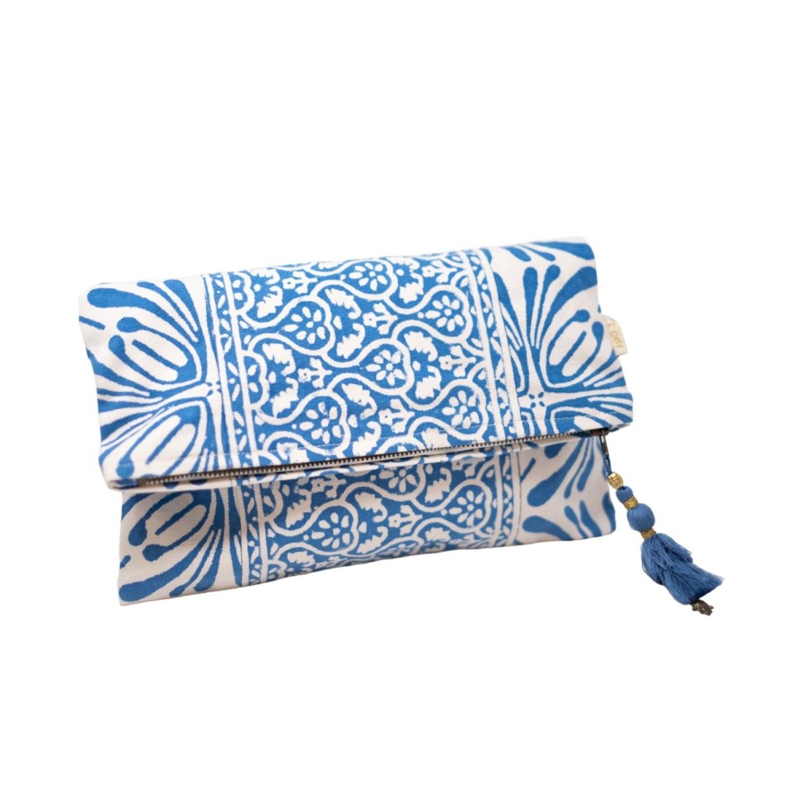 Accessories Bell by Alicia bell | Fold Over Cross Zipper Pouch