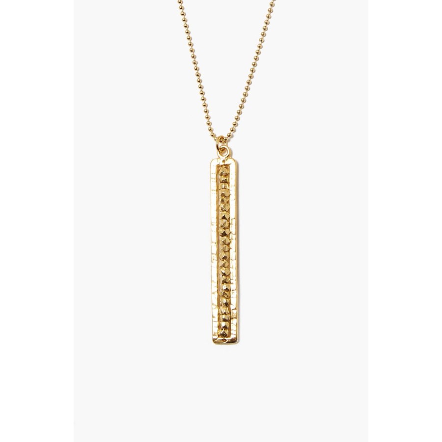 Accessories Bell by Alicia bell | Yellow Gold Sedona Pendant Necklace