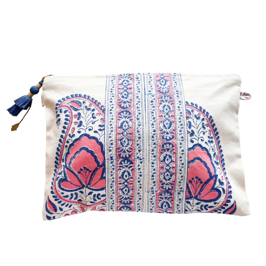 Accessories Bell by Alicia bell | Paisley Large Zipper Pouch