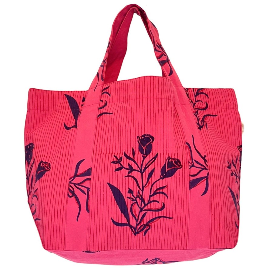 Accessories Bell by Alicia bell | Magenta Medium Beach Bag