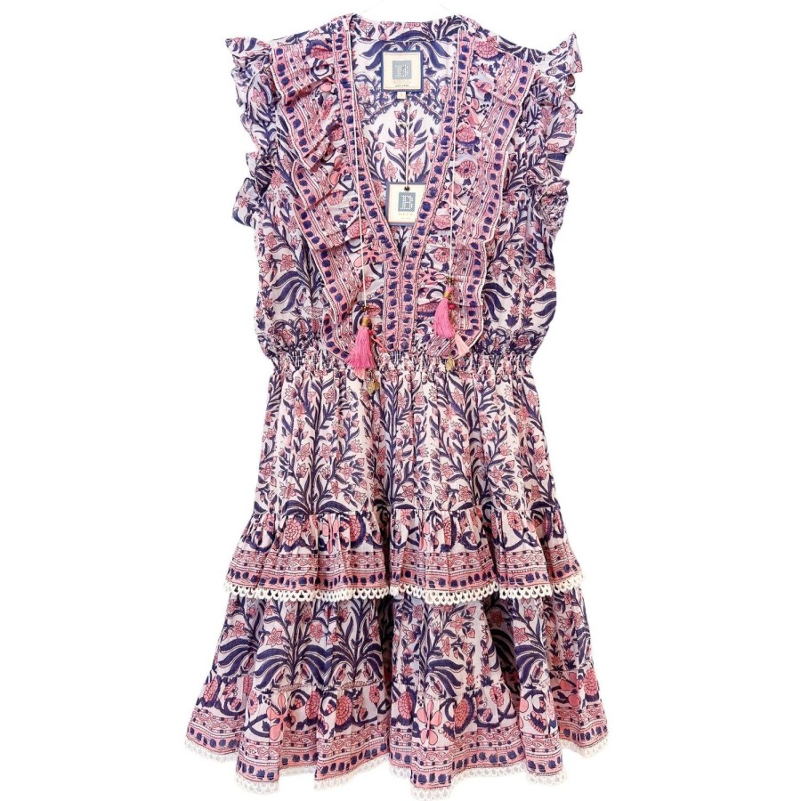 Womens Bell by Alicia bell | Pink/ Navy Rainey Mini Dress