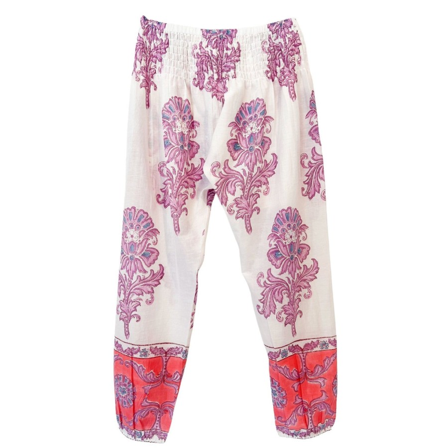 Kids Bell by Alicia bell | Flower Smocked Pants