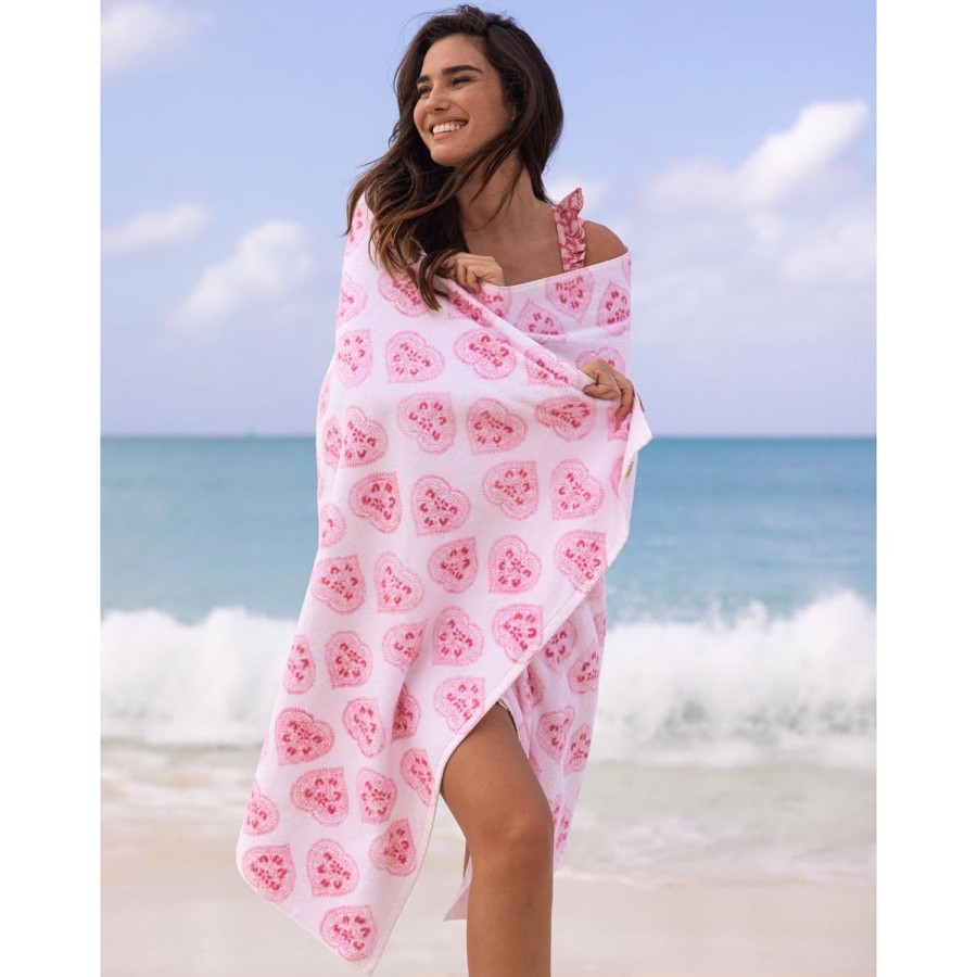 Accessories Bell by Alicia bell | Pink Heart Towel