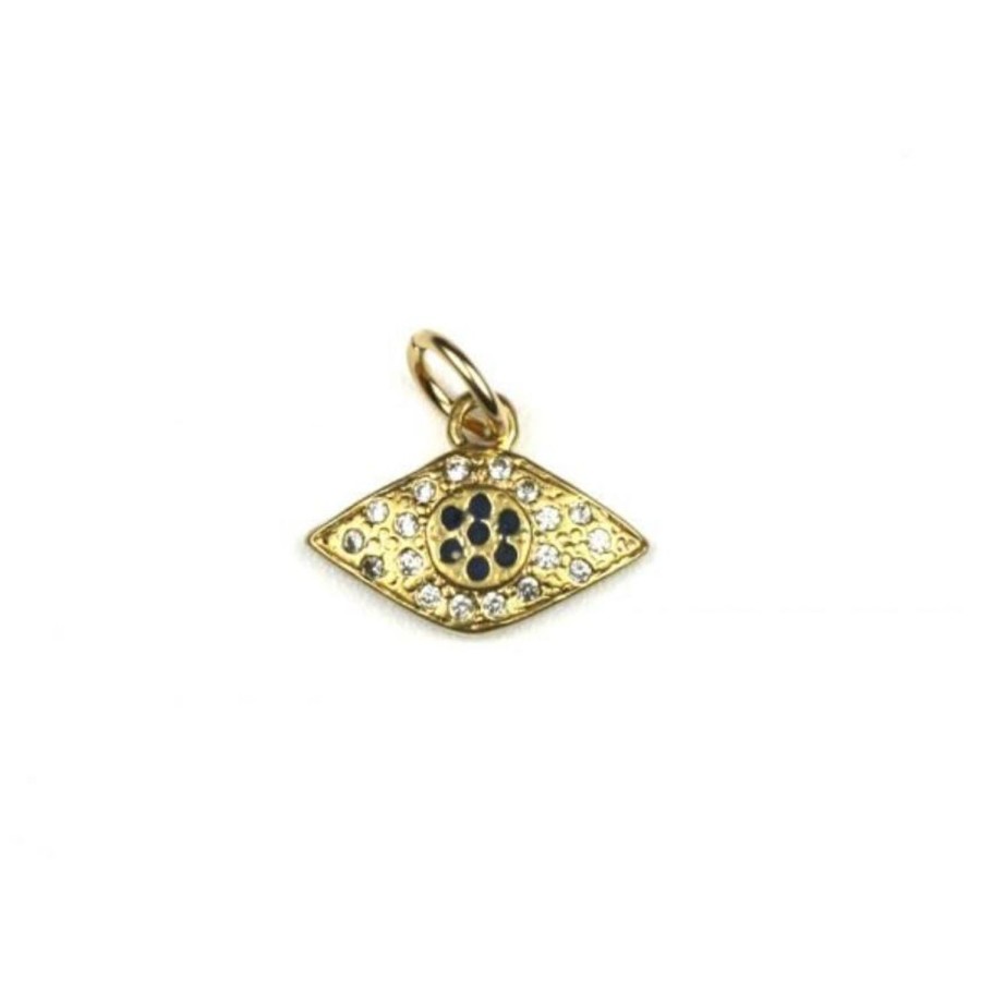 Accessories Bell by Alicia bell | Petite Evil Eye Cz Charm