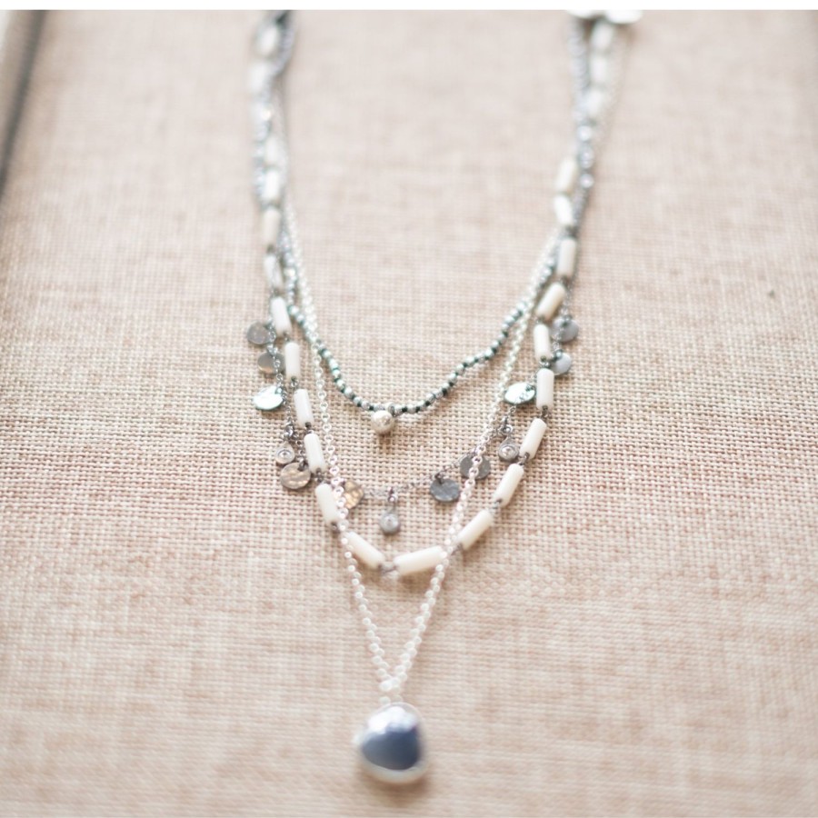 Accessories Bell by Alicia bell | Layered Sapphire Necklace