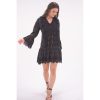 Womens Bell by Alicia bell | Black Eyelet Flounce Dress