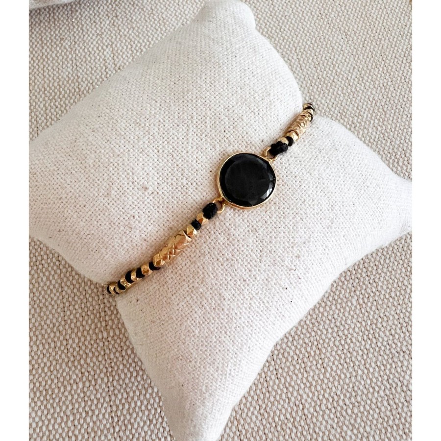 Accessories Bell by Alicia bell | Onyx Fortuna Bracelet