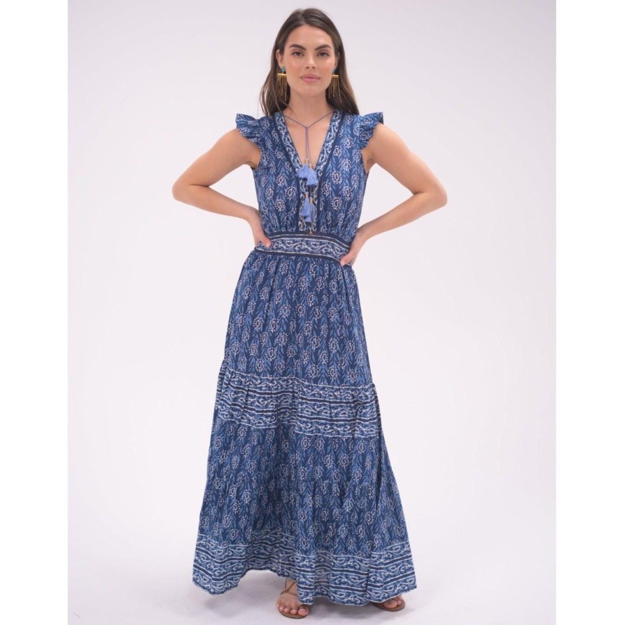 Womens Bell by Alicia bell | Indigo Annabelle Maxi Dress