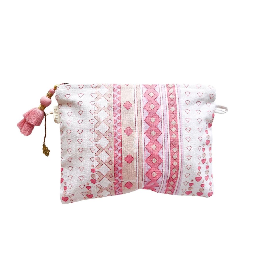 Accessories Bell by Alicia bell | Heart Small Zipper Pouch