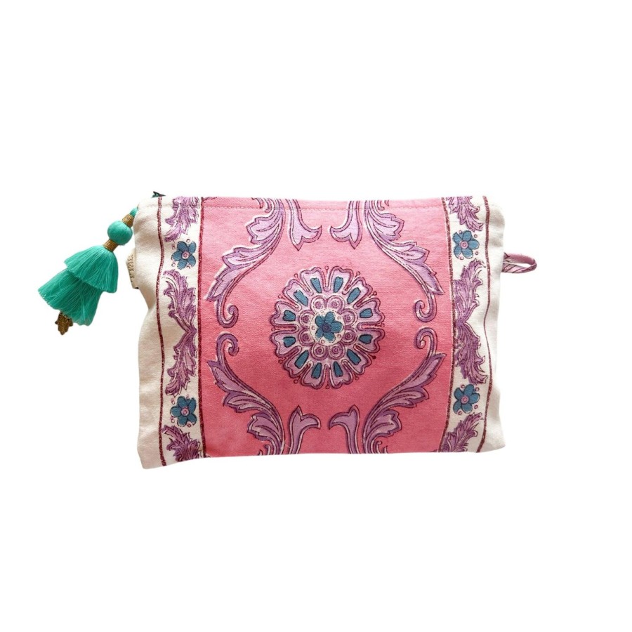 Accessories Bell by Alicia bell | Flower Small Zipper Pouch