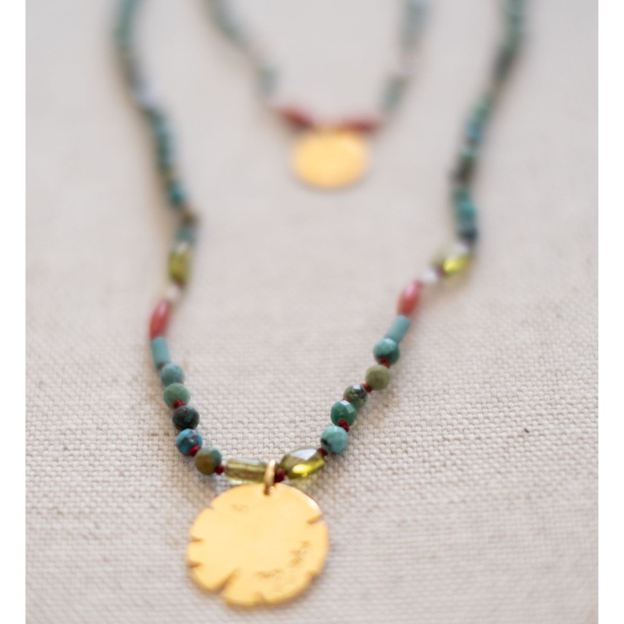 Accessories Bell by Alicia bell | Semi-Precious Stones Cord Necklace