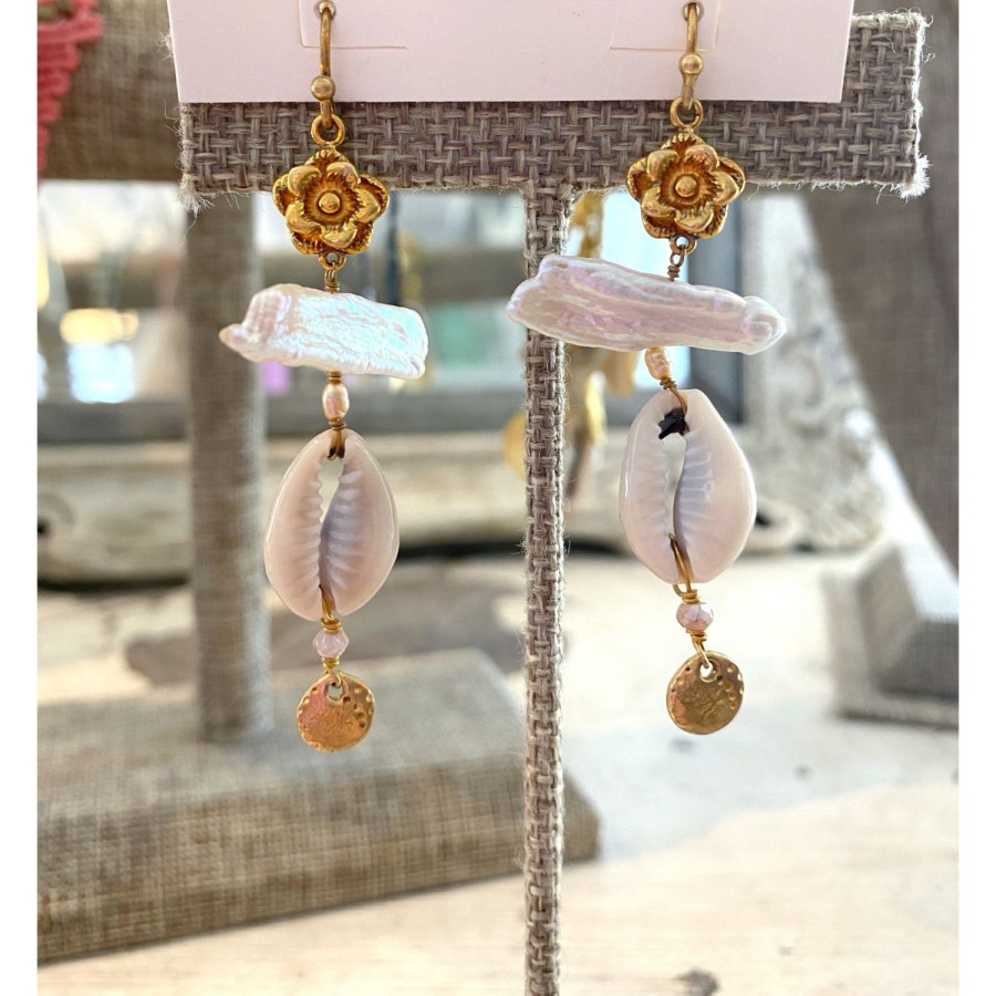 Accessories Bell by Alicia bell | Sea Shell Earrings