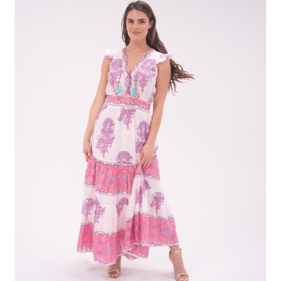 Womens Bell by Alicia bell | Flower Annabelle Maxi Dress