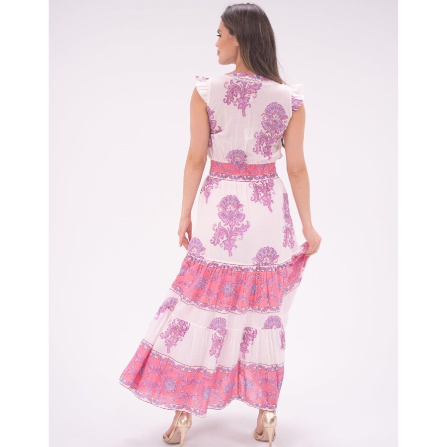 Womens Bell by Alicia bell | Flower Annabelle Maxi Dress