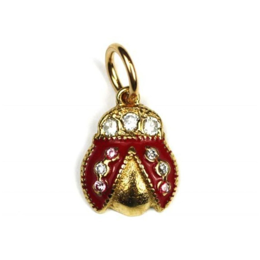 Accessories Bell by Alicia bell | Gold Ladybug Charm