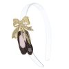 Kids Bell by Alicia bell | Black Ballet Slippers Headband