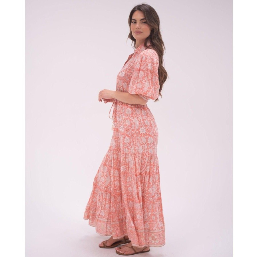 Womens Bell by Alicia bell | Peach Brielle Maxi Dress