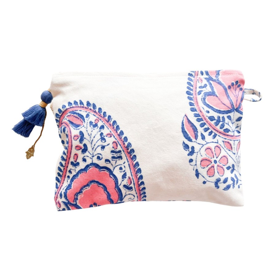 Accessories Bell by Alicia bell | Paisley Small Zipper Pouch