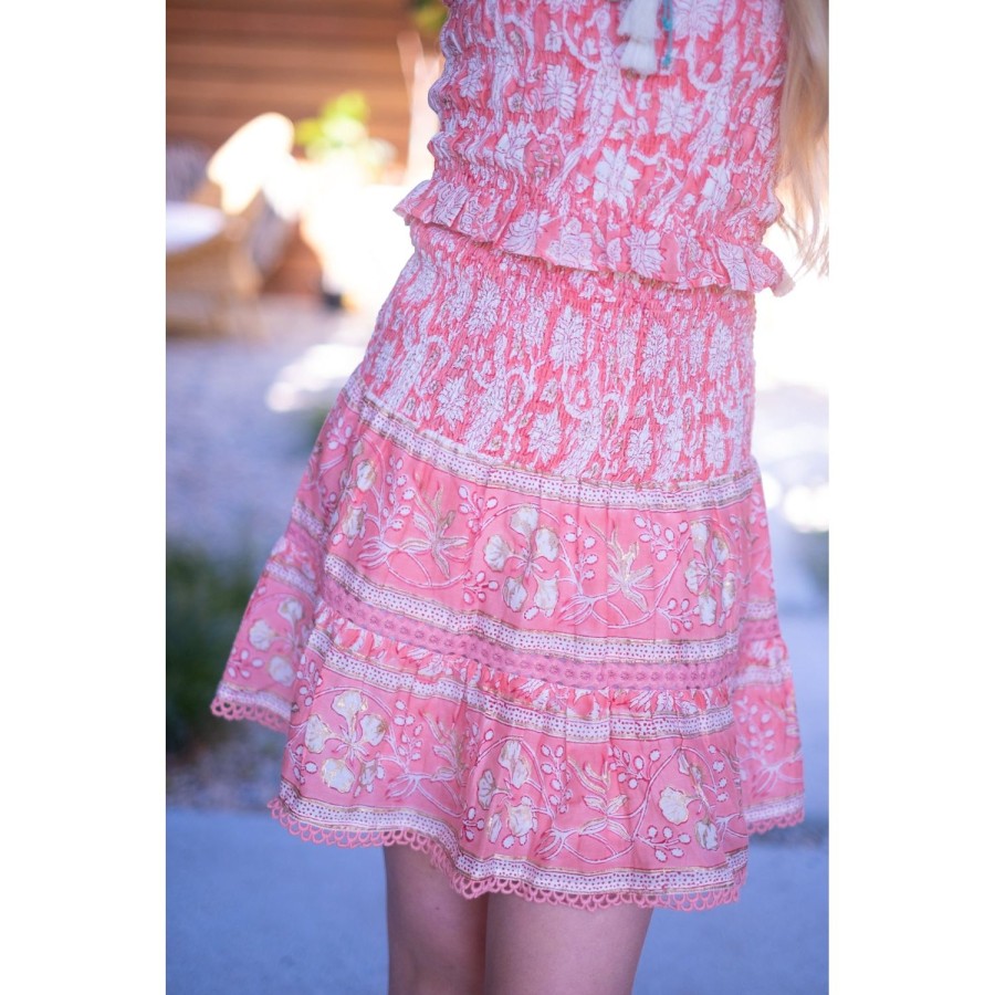 Kids Bell by Alicia bell | Peach Mandy Skirt