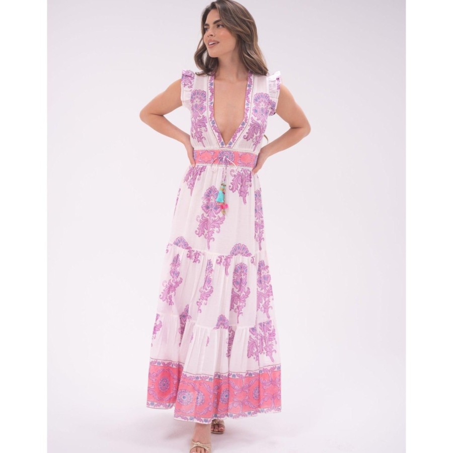 Womens Bell by Alicia bell | Flower Isabella Maxi Dress