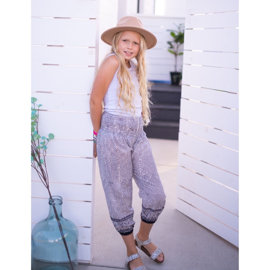 Kids Bell by Alicia bell | Smocked Pant