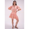 Womens Bell by Alicia bell | Peach Holly Dress