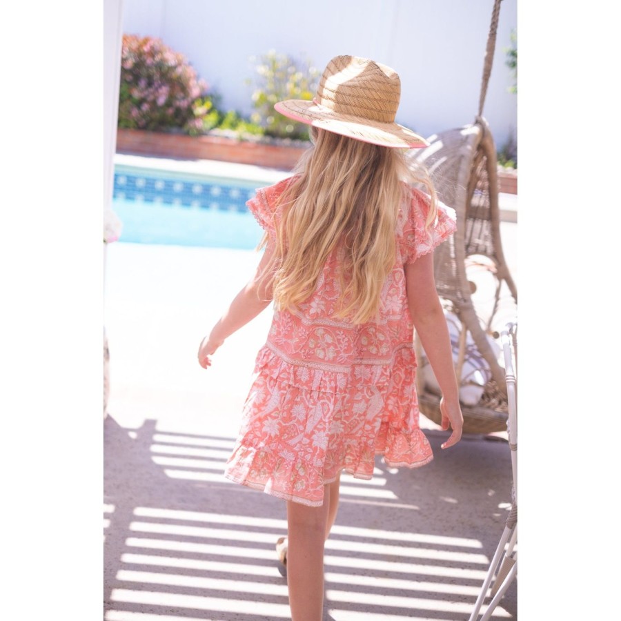 Kids Bell by Alicia bell | Peach Sadie Dress