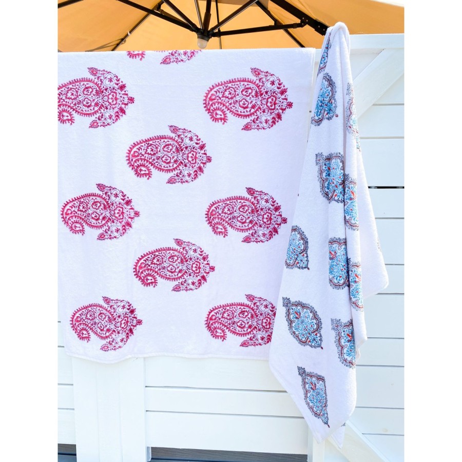 Accessories Bell by Alicia bell | Pink Paisley Towel